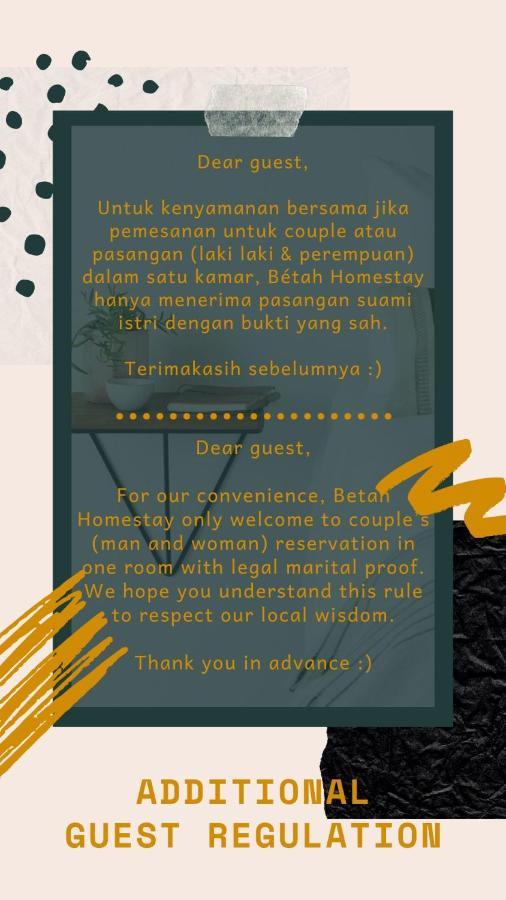 Betah Homestay Banyuwangi バニュワンギ エクステリア 写真